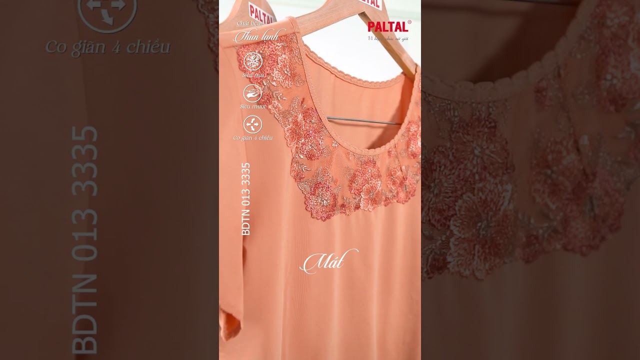 Set đồ bộ nữ kiểu quần dài tay ngắn chất thun lạnh siêu bền 013p 3335