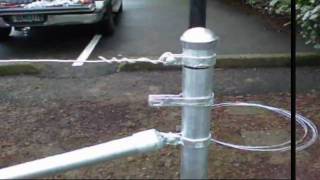 How To Build Chain Link Fence With Top & Bottom Tension Wire