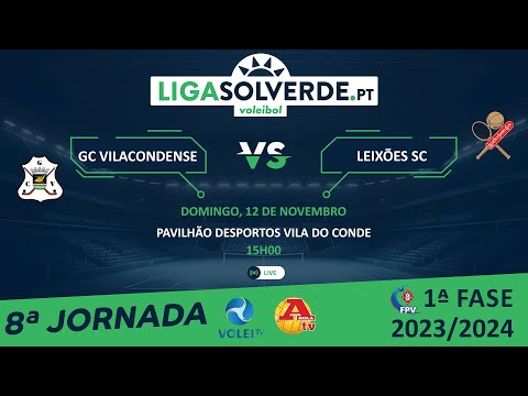 GC Vilacondense x Leixões SC - 8ª Jornada - Liga Solverde.PT 2023/2024