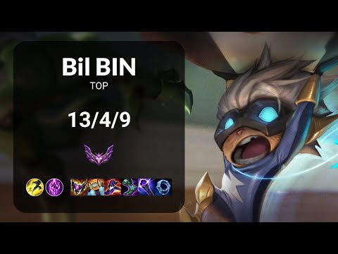 Bil Bin Kennen vs Lulu TOP - KR MASTER Patch 14.16