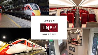 London to Aberdeen - LNER Azuma train