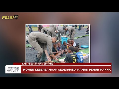 PRESISI UPDATE : SATGAS OPS DAMAI CARTENZ GELAR MAKAN BERSAMA WARGA DI KIWIROK 14/09/2025 (14.30)