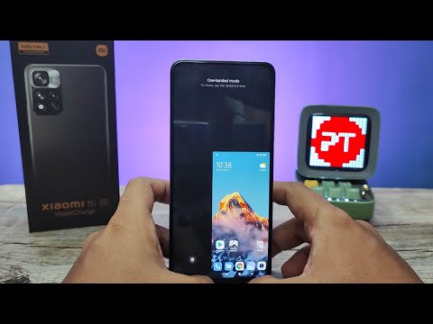 How to enable one Hand mode in Xiaomi 11i and Xiaomi 11i hypercharge