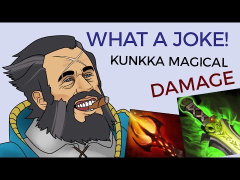 Best Kunkka Dota 2 !Attacker - What a Joke! Kunkka Magical Type With Dagon??