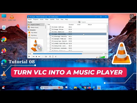 How to Use VLC Media Player as a Music Player | VLC Tutorial 08