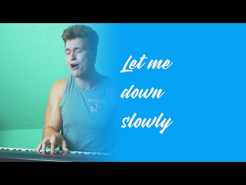 [Live] Let me down slowly - Cover by Nico Grund