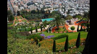 Bahai Garden on Mount Carmel, Haifa.