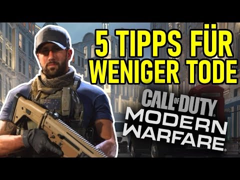 SELTENER STERBEN in MODERN WARFARE (TIPPS & TRICKS)