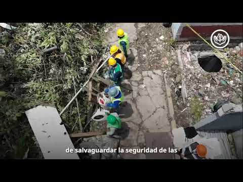 Demolición del antiguo Hospital General "Dr. Gonzalo Castañeda Escobar" en Tlatelolco