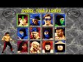 Mortal Kombat 2 Character Select Music Sega Mega Drive