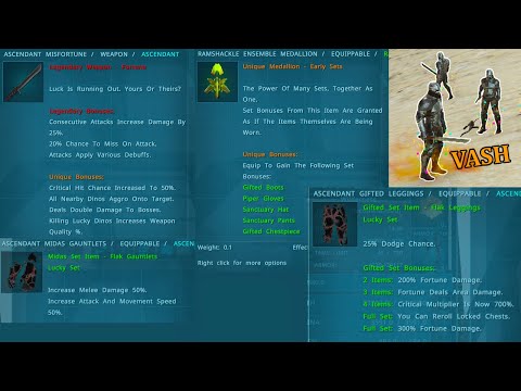 [ARK OMEGA S] How to get Legendary Weapons 100%