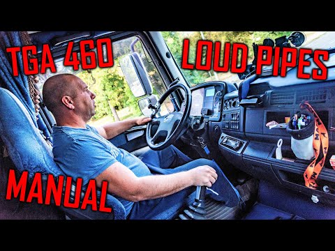 LOUD LION: MAN TGA 460 XXL // *Comfortshift Manual* *Open Pipe* *Turbo Sound*