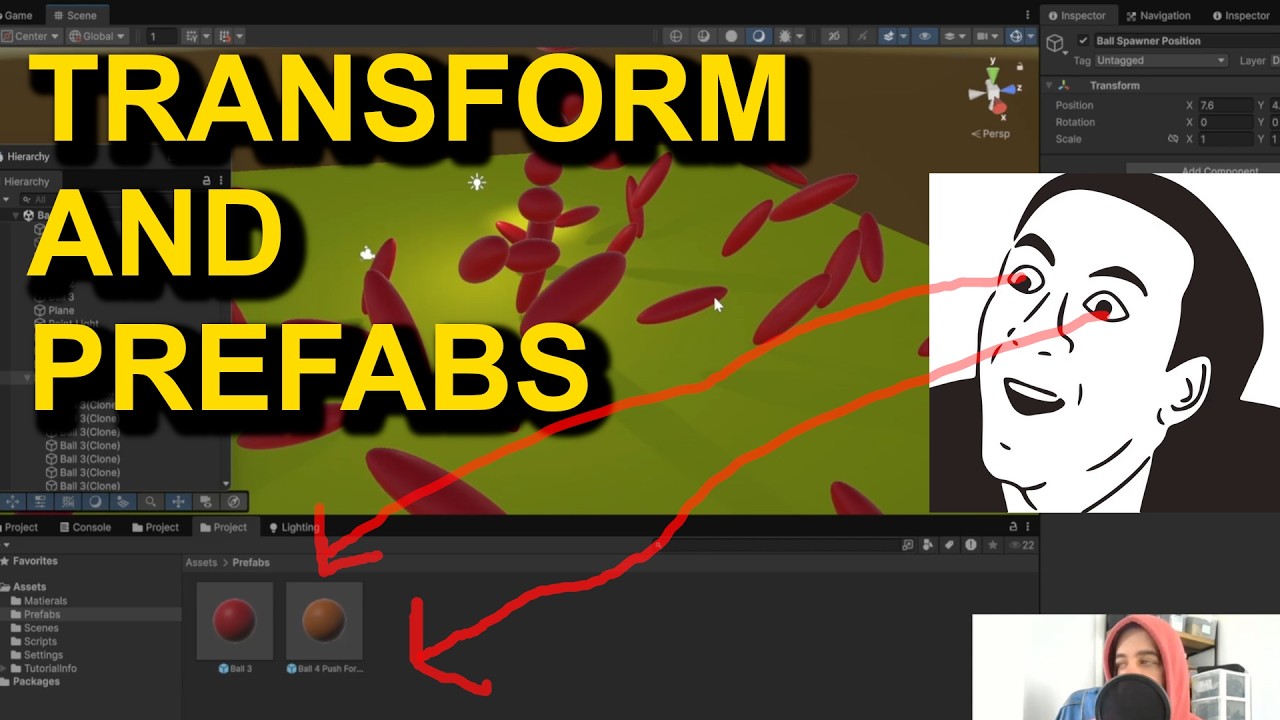 Unity Basics: Transforms and Prefabs