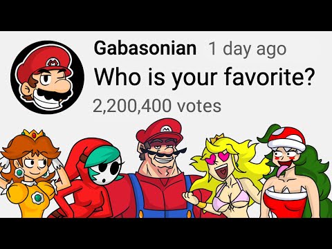 Funny Mario Poll MEGA Compilation 2 - Gabasonian
