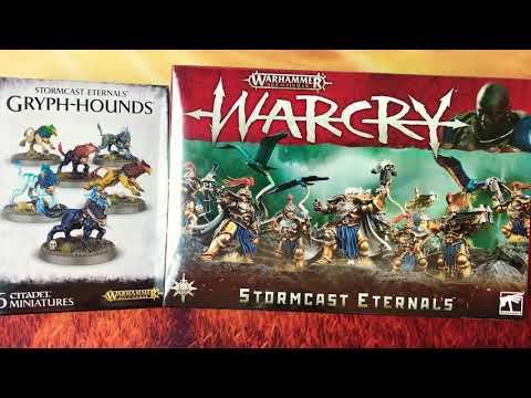 Warcry unboxing - Stormcast Vanguard