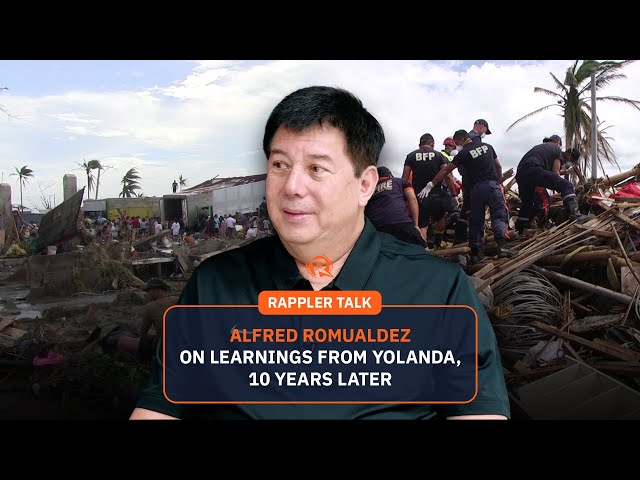 Rappler Talk: Alfred Romualdez on learnings from Yolanda, 10 years later