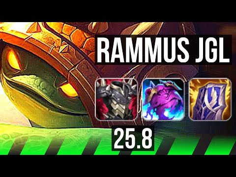 RAMMUS vs SEJUANI (JGL) | Rank 3 Rammus, 69% winrate | BR Challenger | 25.8