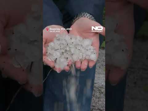 Video Thumbnail: Severe storms lash southern Poland, causing widespread damage