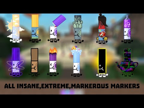 How To Find ALL Insane, Extreme, Markerous Markers In Find The Markers! | Roblox Find The Markers