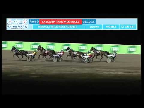 TABCORP PK MENANGLE - 03/10/2015 - Race 9 - MIRACLE MILE RESTAURANT TROTTERS MOBILE