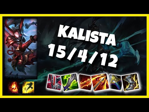 Kalista vs Renekton 11.2 Top Lane S11 Challenger Gameplay (15/4/12) - TURKISH