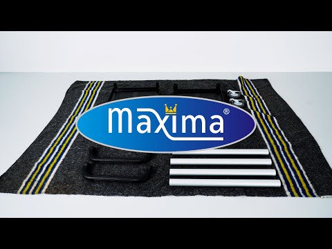 Maxima Servierwagen - 2 Kunststoffregale - 103 x 50,5 cm