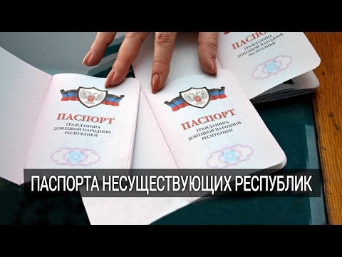 Зачем Россия признала паспорта самопровозглашенных ДНР и ЛНР?