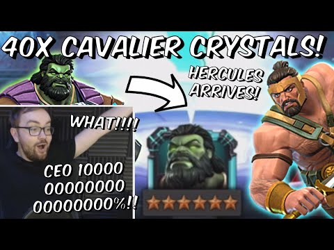$400 6 Star Hercules & Overseer Maestro Cavalier Crystal Opening - CEO - Marvel Contest of Champions