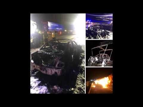 Philipp Kaess's RS4 B5 Limo brennt | abgebrannt | Brand | Feuer | In Flammen | abgefackelt | RIP