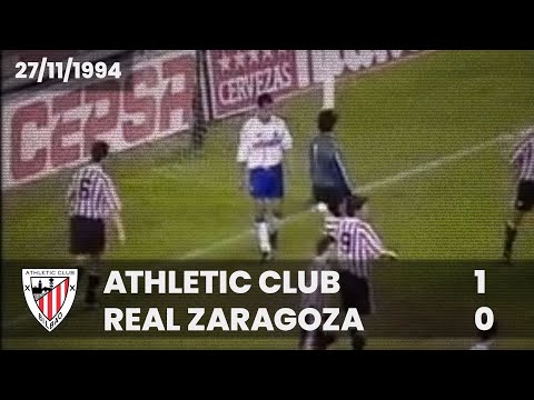 ⚽️ [Liga 94/95] J12 I Athletic Club 1 - Real Zaragoza 0 I LABURPENA