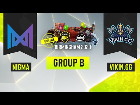 Dota2 - Team Nigma vs. Vikin.gg - Game 3 - ESL One Birmingham 2020 - Group B - EU