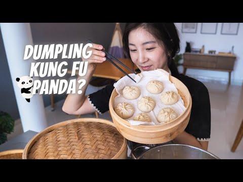 Dumpling Kung Fu Panda?🐼😁ㅣ Xiaolongbao