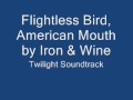 Flightless Bird, American Mouth by Iron and Wine ...