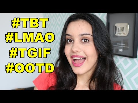 HASHTAG TBT, LMAO, TGIF, OOTD, O QUE SIGNIFICA? | DICA DE INGLÊS