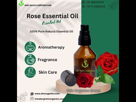 Organic Rose Essential Oil