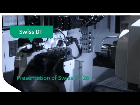 Tornos Swiss DT - Presentation of Swiss DT 26