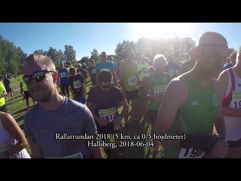 Rallarrundan 2018 - 5 km (Löparperspektiv)