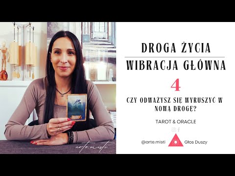 ✨ DROGA ŻYCIA 4 | WIBRACJA GŁÓWNA 4 – Czy odważysz się wyruszyć w nową drogę? || TAROT ✨