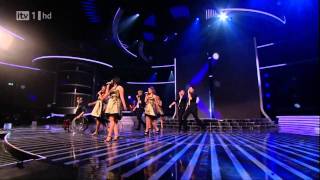 The Cast Of Glee - Don&#39;t Stop Believing - X Factor Semi Final (FULL HD)