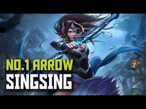 SingSing Mirana: No.1 Arrow - Dota 2 Gameplay