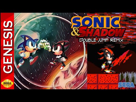 SoNiC & ShaDoW Double Jump ReMiX - Hack of Sonic the Hedgehog [Genesis]