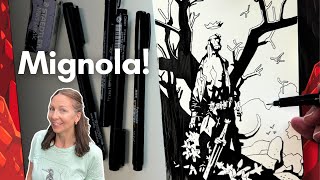How To Draw Like Mike Mignola | Master Study With Pen And Ink