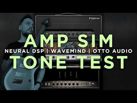 MODERN METAL AMP SIM SHOOTOUT | Fortin Nameless Suite X vs ToneSuite - Distant vs II II II II
