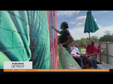Black-led mural festival builds community while helping beautify Detroit with new art