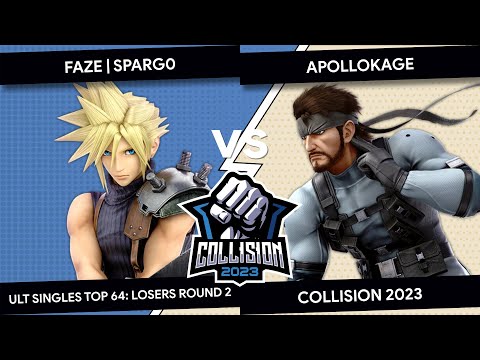 Collision 2023 -  Sparg0 (Cloud) VS ApolloKage (Snake) - Top 64 - Losers Round 2