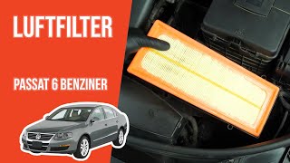 Youtube thumbnail of video "Wie Passat 6 1.8 TSI Luftfilter wechseln 💨"