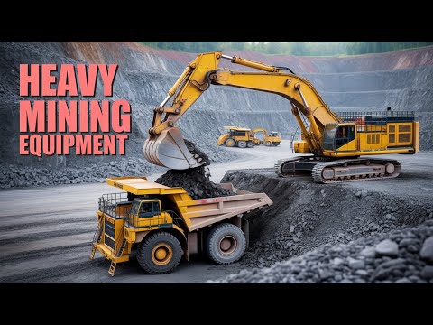 Heavy Metal CAT 395 Excavator Loading a Dump Truck