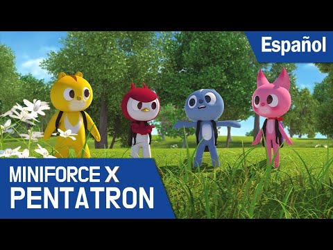 [MiniforceX PENTATRON] ep07: LA ESENCIA DE LA VIOLETA AZUL. (Español Latino)