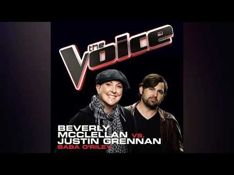 Beverly McClellan & Justin Grennan | Baba O'Riley | Studio Version | The Voice 1