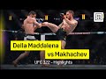 Jack Della Maddalena Vs Islam Makhachev UFC 322 DAZN Highlights